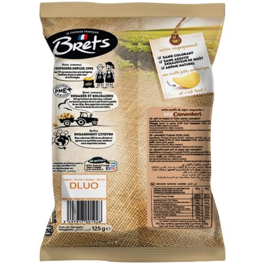 Brets Chips Barbecue 125g