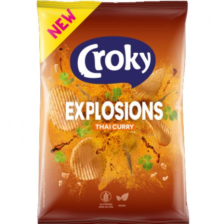 Croky Chips Explosions Thai Curry 40g