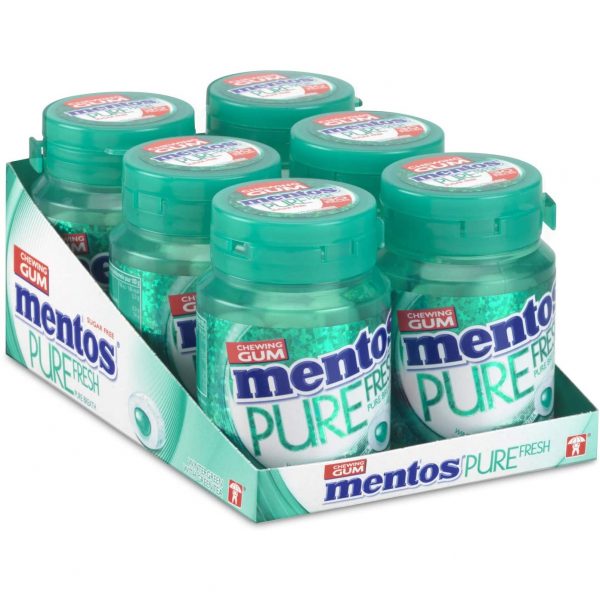 Mentos kauwgom pure fresh 6 x 60gr