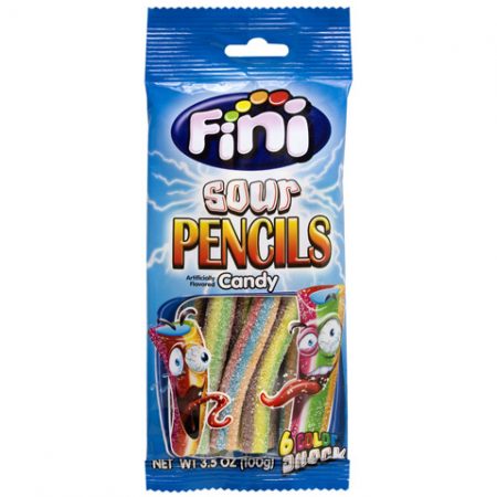 Fini Sour Pencils 6 Colour Shock 100g