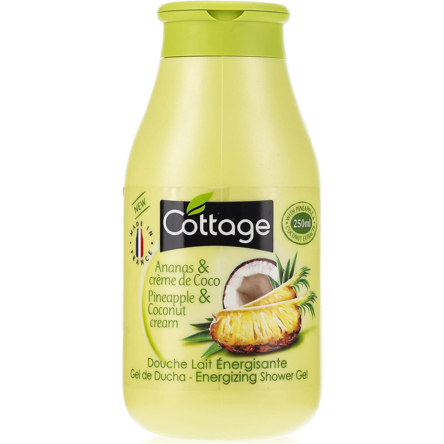 Cottage Douchecrème Ananas & Kokosmelk 250ml