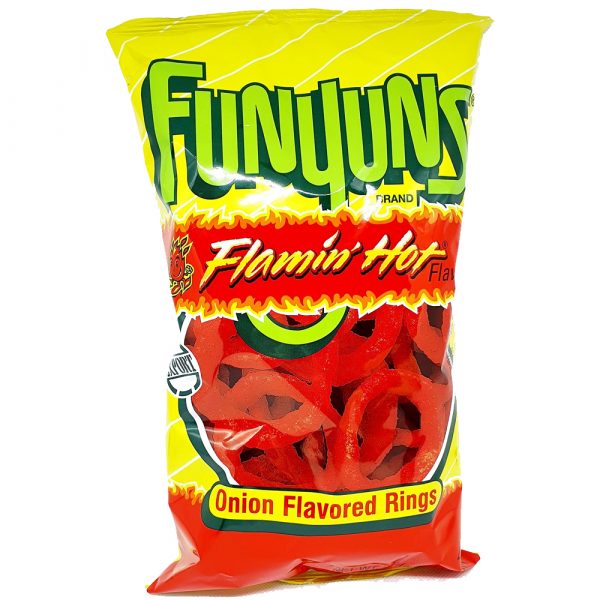 funyuns flaminghot onion flavord fings