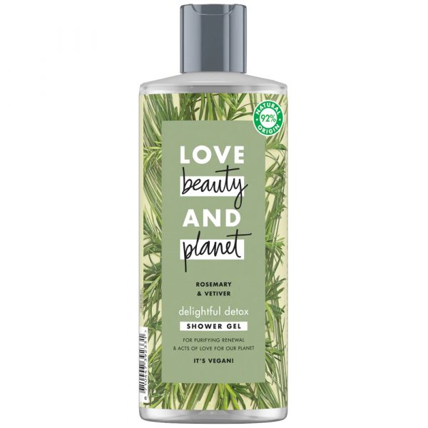 Love beauty and planet shower gel Rosemary & vetiver 500ml