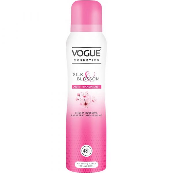 Vogue deodorantspray 150ml Cherry blossom, rasberry and jasmine
