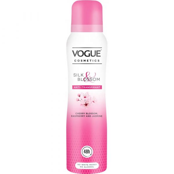 Vogue deodorantspray 150ml Cherry blossom, rasberry and jasmine