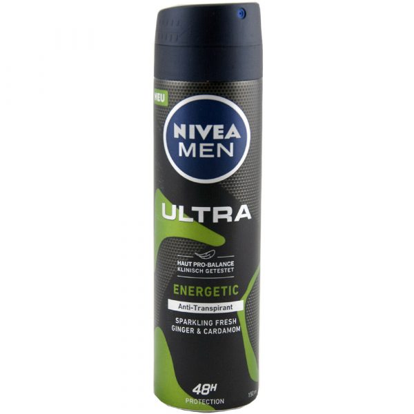 Nivea Men Deodorant Ultra Energetic 150ml