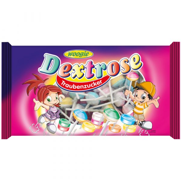 Woogie Dextrose lollipops 400gr