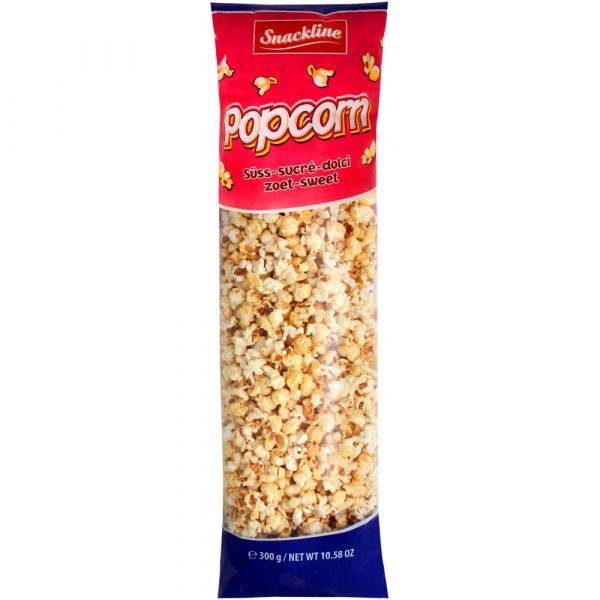 Snackline popcorn zoet 300gr