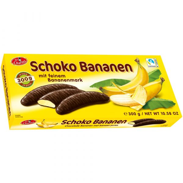Sir Charles Bananenschuimpjes Met Chocolade 300g