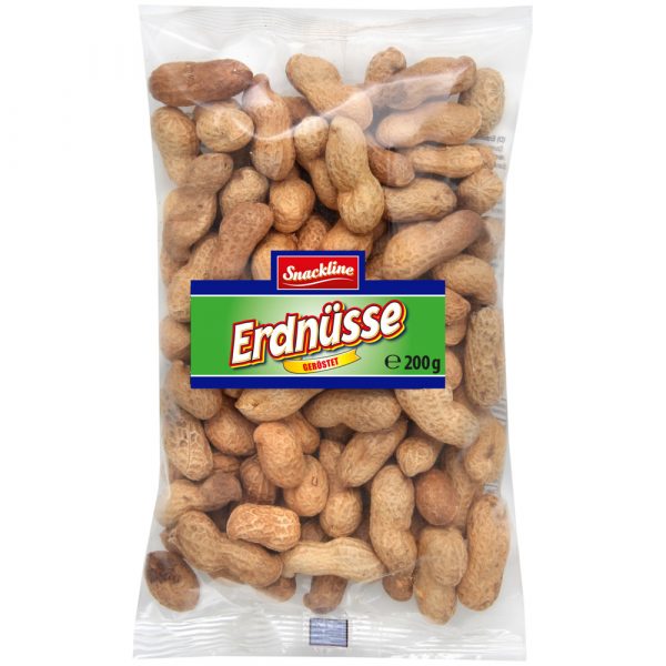 Snackline Geroosterde Pinda's In Jasje 200g