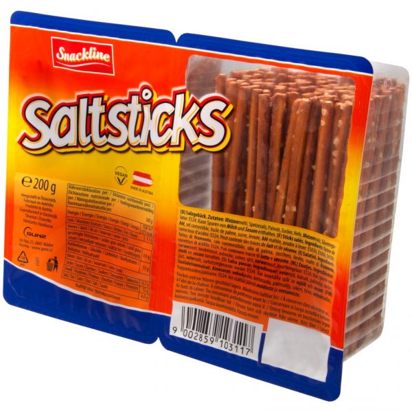 Zoute sticks 200g