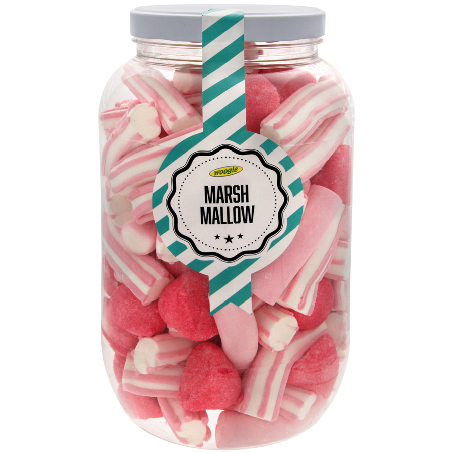 Woogie Marshmallows Pink 680g