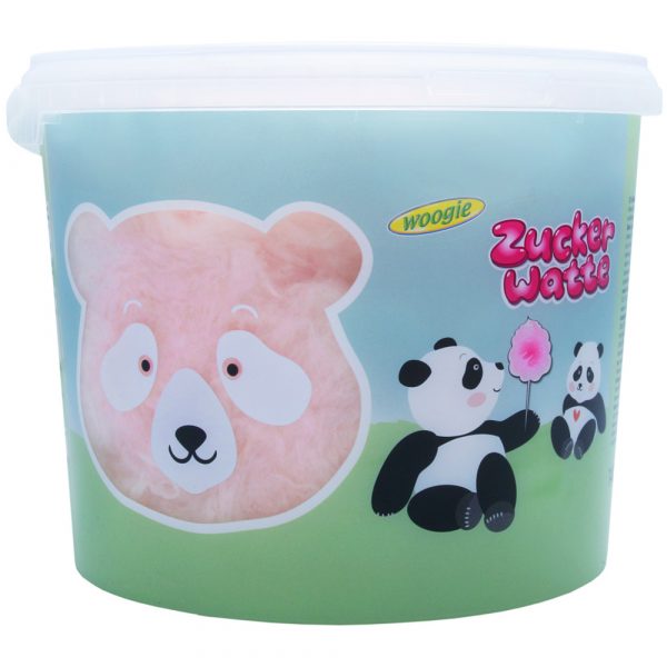 Woogie Panda suikerspin emmer 3l 140gr