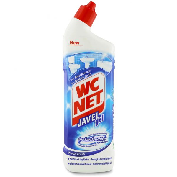 WC Net Toiletreiniger Javel Gel Ocean Fresh 750ml - Afbeelding 2