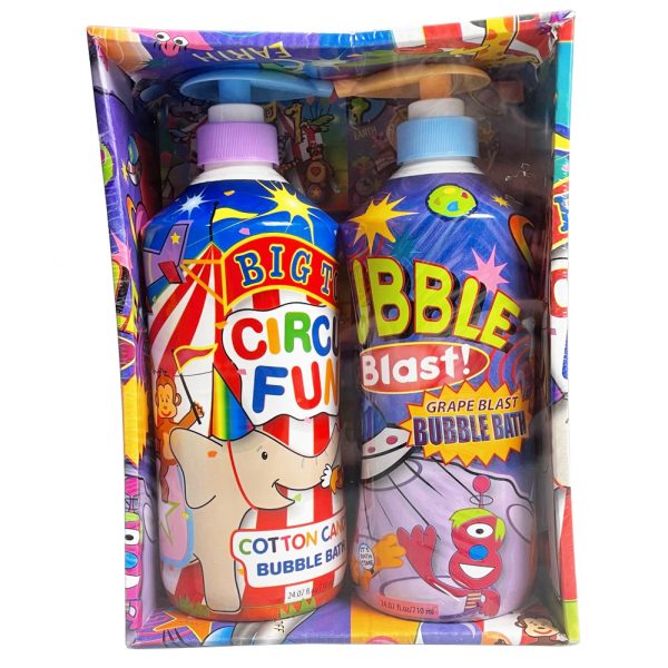 Jumbo Badschuim - Circus Fun & Bubble Blast Met Pomp 2x710ml - Afbeelding 2