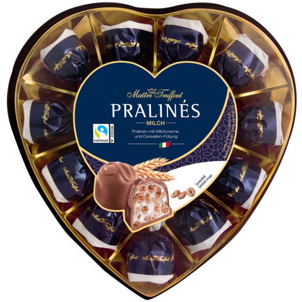 Maître Truffout Pralines Melkroom & Granenvulling 165g - Afbeelding 3