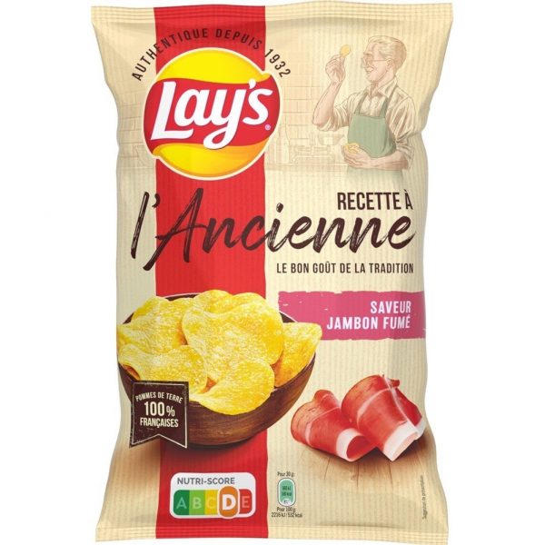 Lays Chips L'ancienne Gerookte Ham 120g