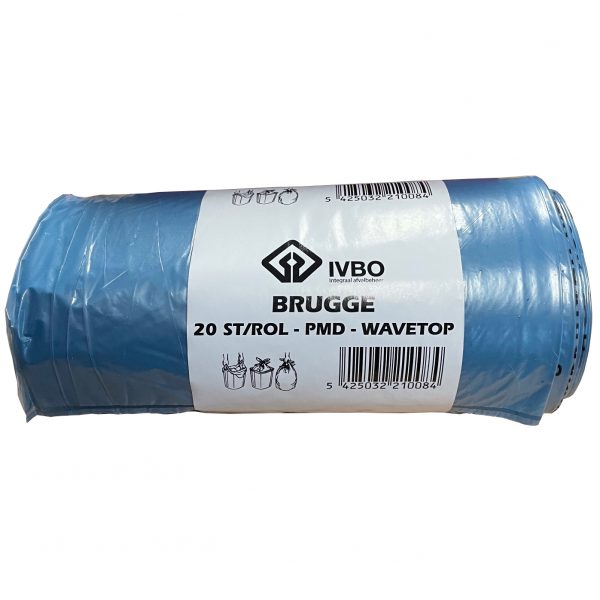 PMD Huisvuilzakken Brugge IVBO 20st/rol