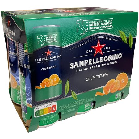 San Pellegrino Clementina 6x33cl