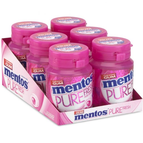 Mentos Kauwgom Pure Fresh Bubble Fresh 6 x 60g