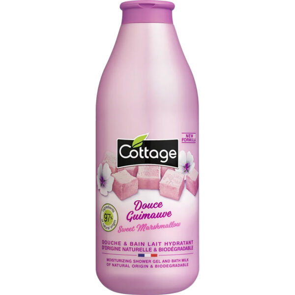Cottage Bad & Douchecrème Sweet Marshmallow 750ml