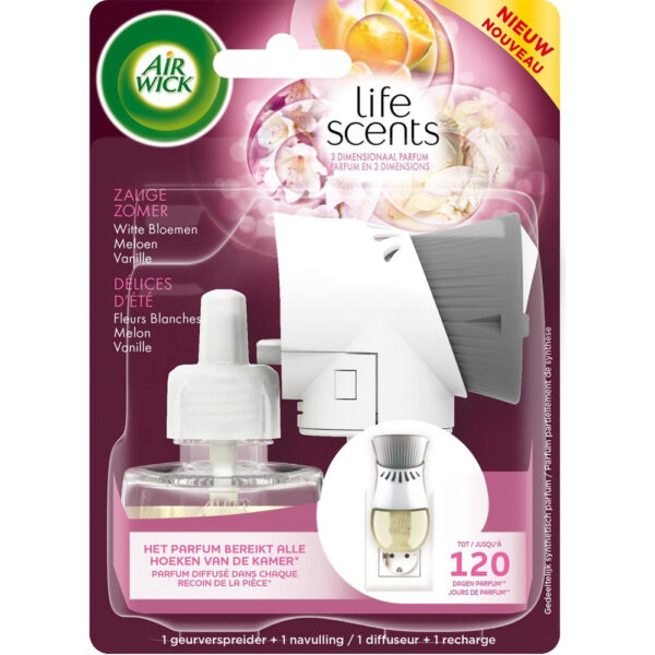 Airwick Elektrische Geurverspreider Zalige Zomer 19ml