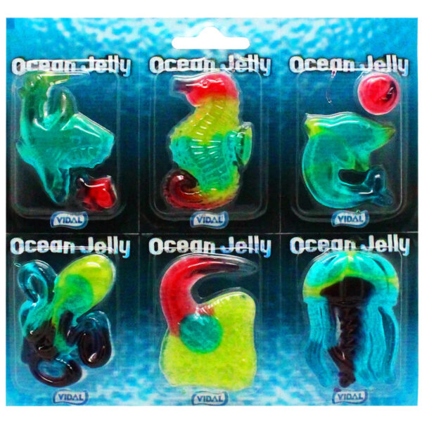 Vidal Ocean Jellies Snoep 6 x 11g
