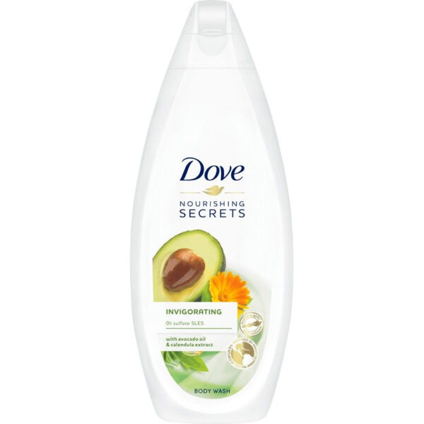Dove Douchecrème Invigorating Avocado Oil & Calendula Extract 225ml