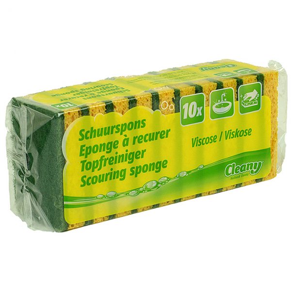 Cleany Schuursponsen 10 stuks
