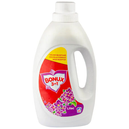 Bonux Vloeibaar Wasmiddel 3 In 1 Lilac 27 wasb./1,485L