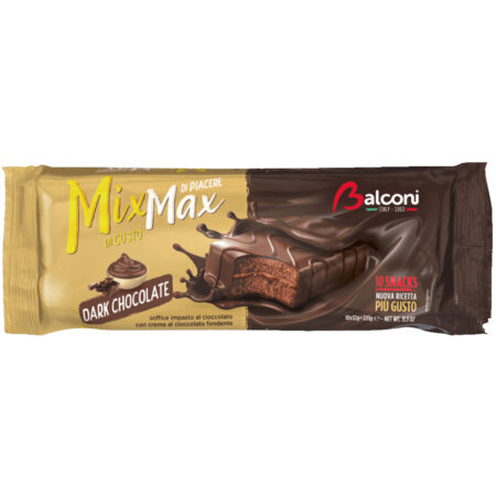 Balconi MixMax Cake Donkere Chocolade - Apart Verpakt 10x32g