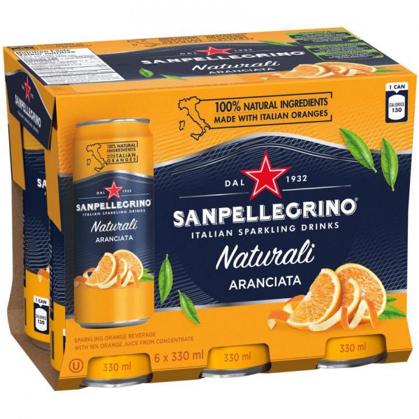 San Pellegrino Aranciata 6x33cl