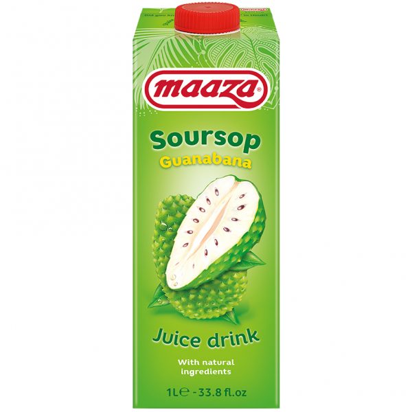 Maaza Juice Drink Soursop Guanaba 1L Brik