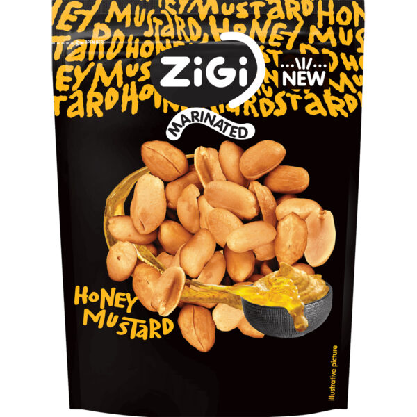 Zigi Pindanootjes Honey Mustard 70g