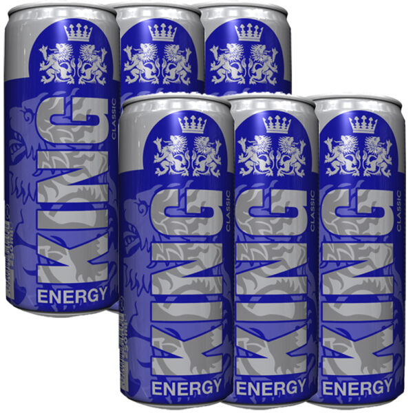 King Energy Drink Classic 6 x 250ml