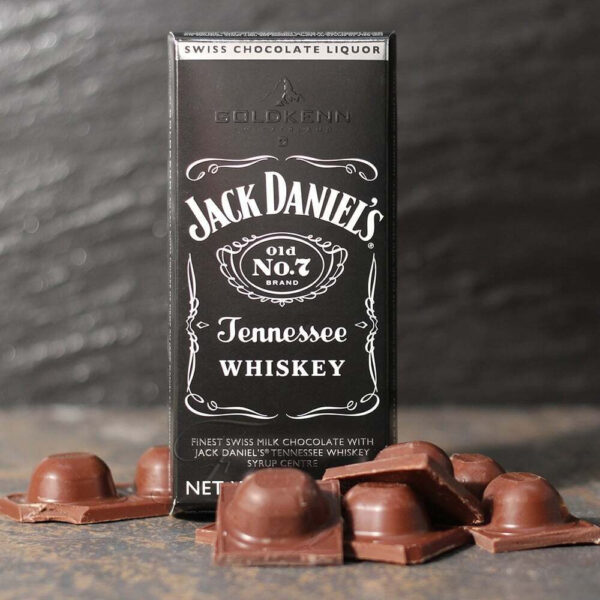 Goldkenn Chocoladereep Jack Daniel's Wiskey 100g - Afbeelding 2