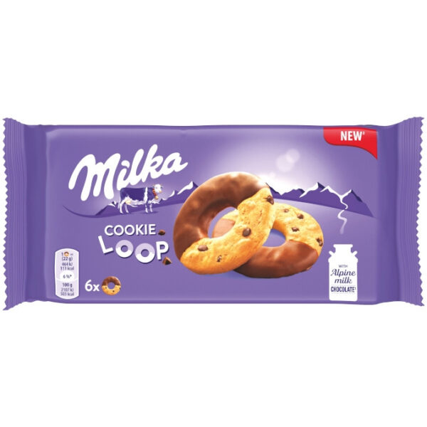 Milka Cookie Loop 132g