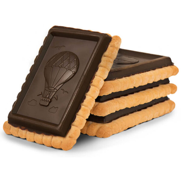 Gullón Biscuit Met Chocolade Noir - Apart Verpakt Suikervrij 150g - Afbeelding 2