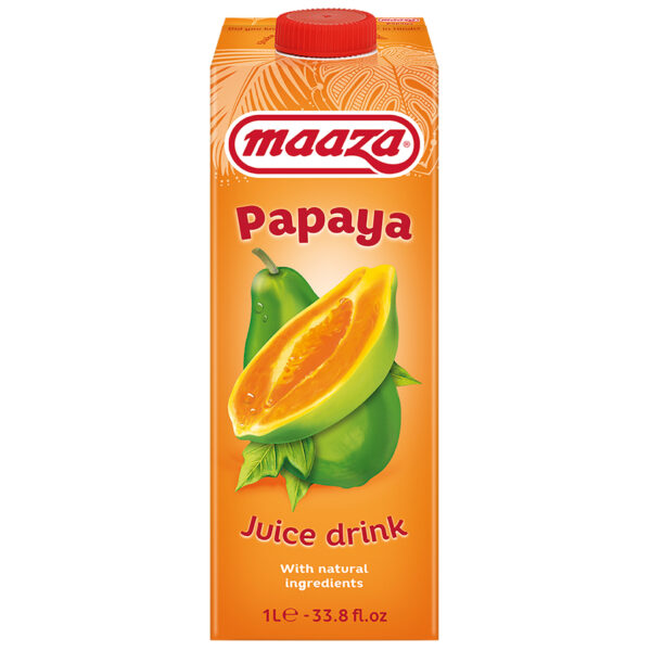Maaza Papaya Juice Drink 1L Brik