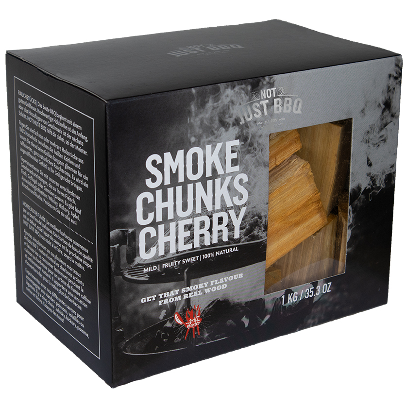 Not Just BBQ Smoke Chunks Cherry 1kg Snuffelstore