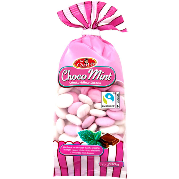 Sir Charles Chocolade-dragees Met Pepermunt 200g