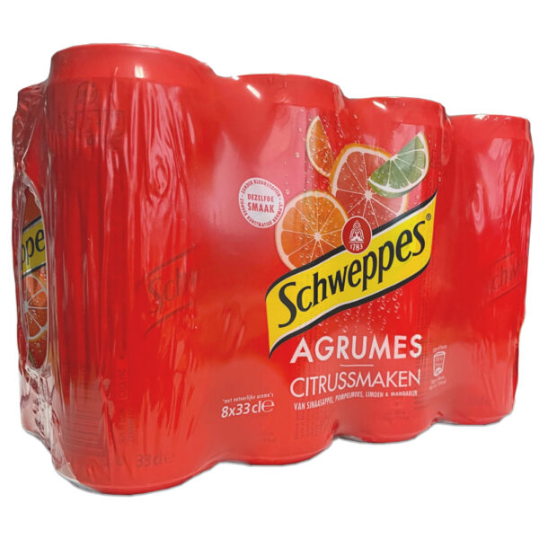 Schweppes Agrum 8 x 33cl