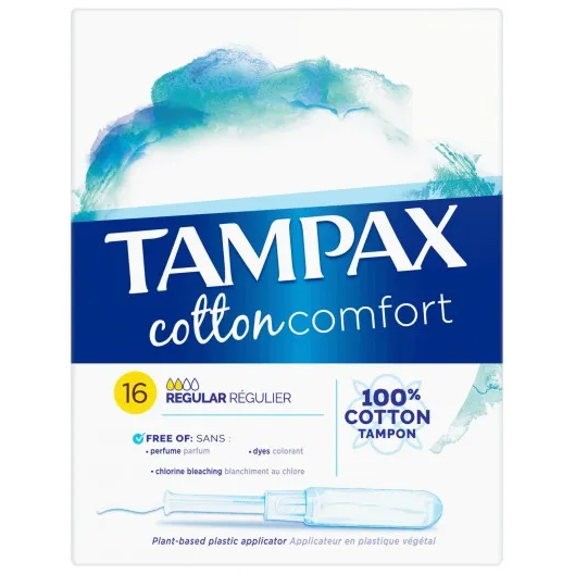 Tampax Cotton Comfort Regular 16 Stuks Snuffelstore