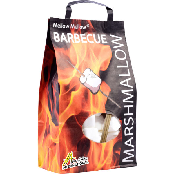 Barbecue Marshmallows + Houten Stokjes 500g