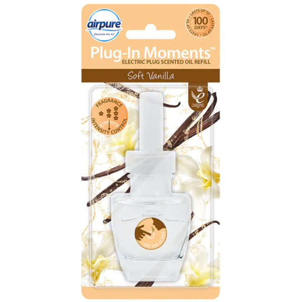 Airpure Plug-In Moments Refill Vanille 20ml - Afbeelding 2
