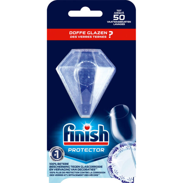 Finish Vaatwas Protector - Bescherming Tegen Glascorrosie & Vervaging Van Decoratie 30gr - Afbeelding 2