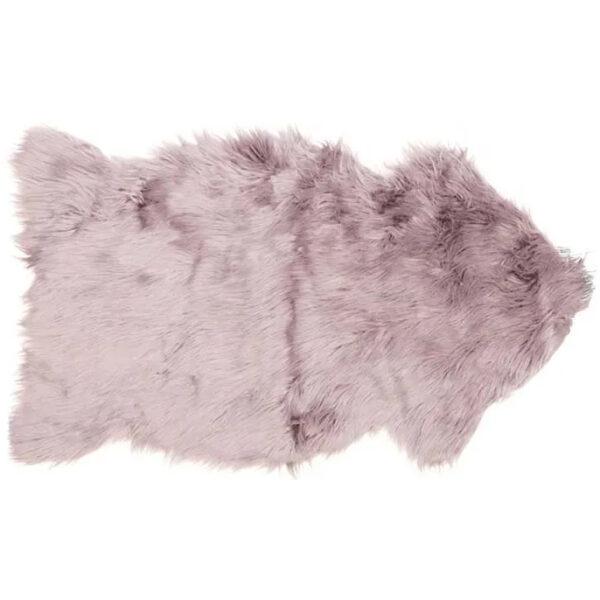 Unique Living Vloermat Decoratievacht Oud Roze 60x100cm