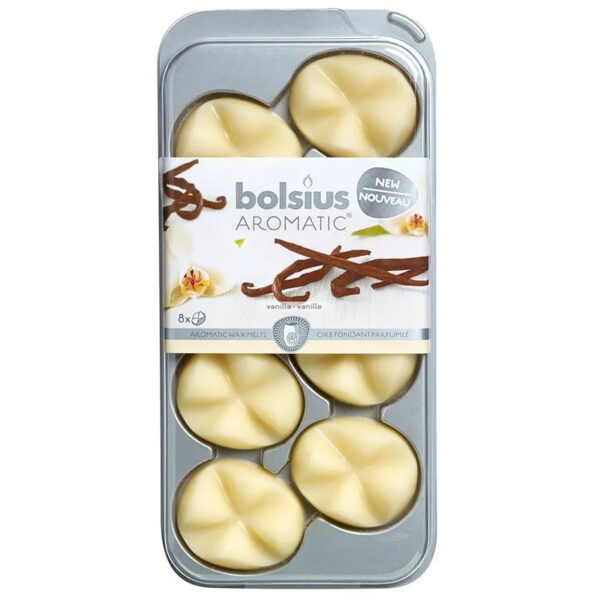 Bolsius Aromatic Wax Melts Vanille 8 Stuks