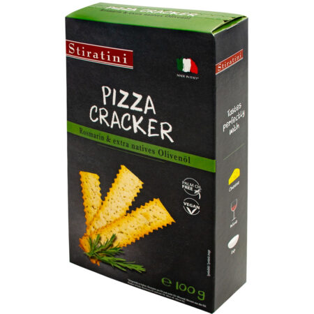 Stiratini Pizza Crackers Rosemarijn & Olijfolie 100g