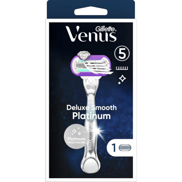 Gillette Venus Scheersysteem Deluxe Smooth Platinum